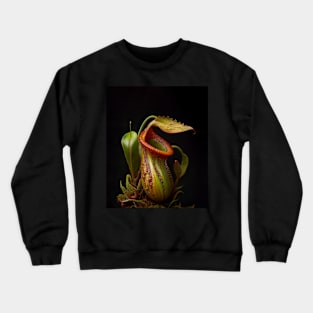 Carnivorous Nepenthes Pitcher Graphic House Plant Bug Eating Plant Gift Crewneck Sweatshirt